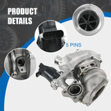 JDMSPEED Turbo Driver Side Turbocharger Fits Ford F-150 2018-20 Expedition 18-19 V6 3.5L