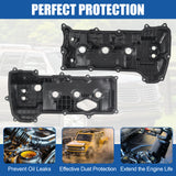 JDMSPEED 2 Valve Covers Set For Ford F-150 2013-2016 Ford Expedition 3.5L 2015-2017 Turbo