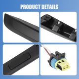 JDMSPEED Outside Lift Gate Handle Black NEW For Yukon Suburban Tahoe Escalade 2007-2014