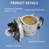 JDMSPEED 75MM Electronic Throttle Body For 2005-2010 Ford F-150 F250 Expedition 5.4L