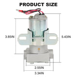 JDMSPEED 140 GPH Electric Fuel Pump Street/Strip Carbureted Applications 12-815-1