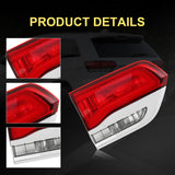 JDMSPEED NEW Inner Rear Lamp Left Side Halogen Tail Light For Jeep 2014-19 Grand Cherokee