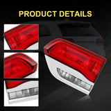JDMSPEED  Inner Passenger Halogen Tail Light Assembly Fits Jeep Grand Cherokee 2014-20