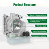 JDMSPEED Throttle Body S20098 For Chevy Cobalt Malibu Pontiac Pursuit Saturn Ion Vue 2.2L