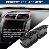 JDMSPEED BB5Z-19893-AD Dash A/C Heater-Air Outlet Louver Vent Fit Ford Explorer 2011-2015