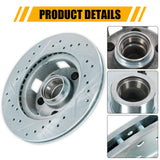 JDMSPEED For 1964-1973 Ford Mustang Front Disc Brake Conversion Kit, 11" Rotors