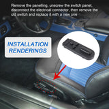 JDMSPEED For 1997-2004 Corvette C5 SPORT Power Seat Switch for Sport Seats 12135158 NEW