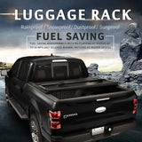 JDMSPEED 8FT Hard Four-fold Tonneau Cover FOR 2002-2021 RAM 1500/2500/3500 LONG BED
