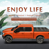 JDMSPEED 8FT Long Bed Hard 3-fold Tonneau Cover For 99-16 Ford F250 350 F550 Super Duty