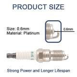 JDMSPEED 41-110 Iridium Spark Plugs & M8-48322 Spark Plug Wires for 5.3 6.0L 6.2L Chevy