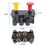 JDMSPEED MV-3 Dash Air Brake Control Valve For Bendix Freightliner Peterbilt Keene 800257
