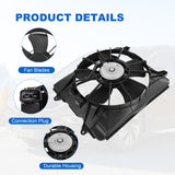JDMSPEED Radiator Cooling Fan LH Driver Side HO3115155 For 2010-2016 Honda CR-V CRV 2.4L