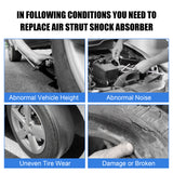 JDMSPEED 2X Front Magnetic Shock Strut Assembly For Cadillac Escalade GMC Yukon 2007-2014
