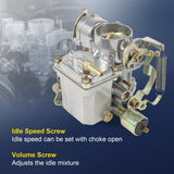 JDMSPEED NEW 12V 34 PICT-3 Carburetor Electric w/ Gasket For VW Beetle 34PICT3 98-1289-B