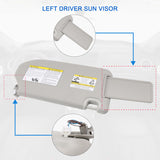 JDMSPEED Left & Right Sun Visor For 2013-18 Pathfinder 14-17 Infiniti QX60 W/ Lamp DN