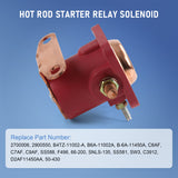 JDMSPEED New 12V Red Solenoid Relay Heavy Duty For Ford Starter Car Truck SW3 SNL135
