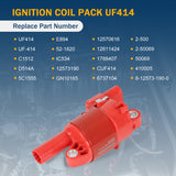 JDMSPEED Set of 8 High Performance Ignition Coil For GM Round Style 12573190 UF414 D514A