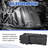 JDMSPEED Engine Oil Pan For Dodge Durango Jeep Grand Cherokee 2011-18 V8 5.7L 53022343AL