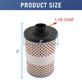 JDMSPEED Fuel Tank Filter 30 Micron 496-5 For Gasoline Biodiesel Water Separate Diesel