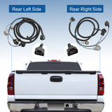 JDMSPEED LH & RH Side Tail Light Lamp Wiring Harness For Chevy Silverado GMC Sierra
