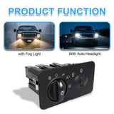 JDMSPEED Headlight Switch For Ford F-250 F-350 F-450 F-550 F-650 F-750 Super Duty 1999-05