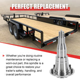 JDMSPEED 2x SP466 Spindle #42 E-Z Lube w/ 5-Bolts NEW Fits Trailer Axle 5200-7000 lbs