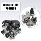 JDMSPEED Right Side Turbocharger JL3E-6K682-BF For Ford F150 2018-2021 Expedition 3.5L