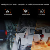 JDMSPEED New Pair LED Tail Lights Rear Lamps For GMC Yukon 2015-2018 2019 2020 Yukon XL