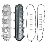 JDMSPEED 2x Valve Cover W/ Gasket For Chevrolet Silverado 1500 2014-2020 Tahoe Aluminum