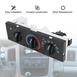 JDMSPEED A/C Heater Manual Climate Temp Control Panel 55055459AF Fits Dodge Ram 98-03 Van