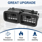 JDMSPEED BB5Z-19893-AD Dash A/C Heater-Air Outlet Louver Vent Fit Ford Explorer 2011-2015