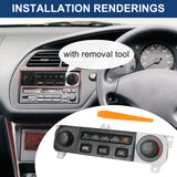 JDMSPEED Heater AC Temperature Controls 79600-S84-A01ZA For Honda Accord 1998-2000 4254