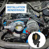 JDMSPEED Black 102MM Electronic Throttle Body For LS2 LS3 LS7 LSX JDMSPEED