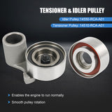 JDMSPEED For Honda Accord 2003-18 Pilot Acura MDX Saturn 3.5L Timing Belt Water Pump Kit