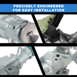 JDMSPEED Ignition Switch Cylinder Housing w/ 2Keys For Jeep Patriot Compass 2007-2017 New