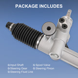 JDMSPEED Power Steering Rack Pinion Assembly For 03-2009 Chevrolet Trailblazer GMC Envoy