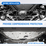 JDMSPEED Engine Splash Guard Under Car Shield Cover Board Compatible For 2016-2021 Civic