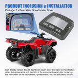 JDMSPEED Speedo Meter Upper Cover 37201-HN0-A01 For Honda 00-06 Trx 350 Rancher Te 2x4 Es