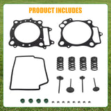 JDMSPEED Cylinder Intake Exhaust Valve Gasket Kit For Honda TRX450ER 2006-2014