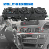 JDMSPEED Heater Climate Switch Control For 03-06 Dodge Freightliner Sprinter 2500 3500