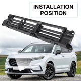 JDMSPEED HO1206114 Black Active Grille Shutter With Motor Fits For 2023-2025 Honda CR-V