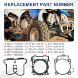 JDMSPEED Cylinder Head Valve W/ Gasket Kit For Yamaha YFZ450 YFZ 450 2004 2005-2009 NEW