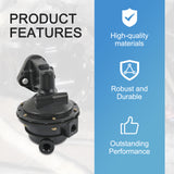 JDMSPEED For Small Block Chevy Strip Super Mechanical Fuel Pump 120GPH 8.5 PSI M4891
