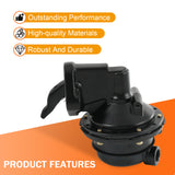 JDMSPEED 1721 Performer Series Street Mechanical Fuel Pump Fits Chevy/GMC