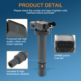 JDMSPEED 90919-02248 6x Ignition Coil UF495 For Lexus 2005-2012 Toyota Tacoma 2.7L 4.0L
