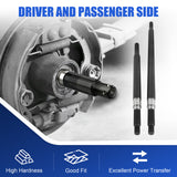 JDMSPEED Electric Rear Axle Shaft 620337 614208 620341 614209 NEW For EZGO RXV 2008-Up