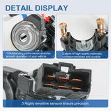 JDMSPEE Lgnition Switch w/ Lock Cylinder Housing Keys For 19-23 Kia Forte Soul Seltos EX