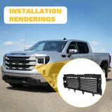 JDMSPEED Front Active Air Grille Shutter 84641100 W/ Motor For GMC Sierra 1500 2019-2021