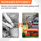 JDMSPEED 088-3500-00 Lawn Mower Mount Assist Handle Kit NEW For Bad Boy Mowers Orange