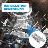 JDMSPEED NEW Aluminum Intake Manifold Dual Plane For Small Block Ford SBF 260 289 302 V8